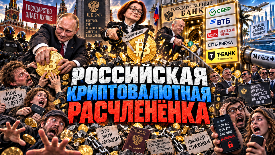 ФАЛЬШИВОЕ РЕГУЛИРОВАНИЕ КРИПТОВАЛЮТЫ В РОССИИ