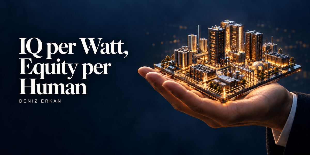 IQ per Watt, Equity per Human