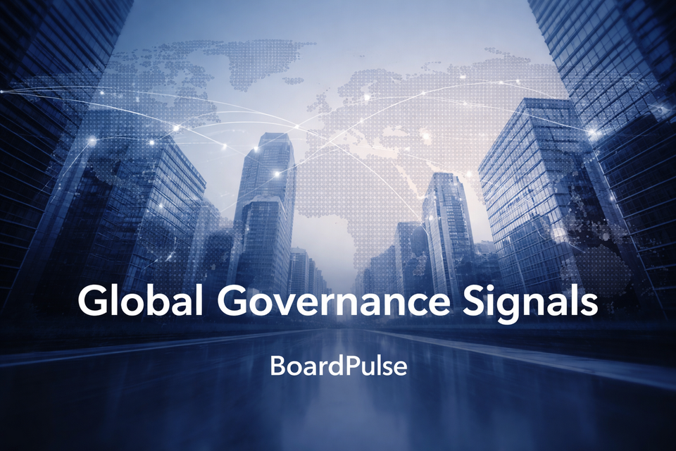 Global Governance Signals