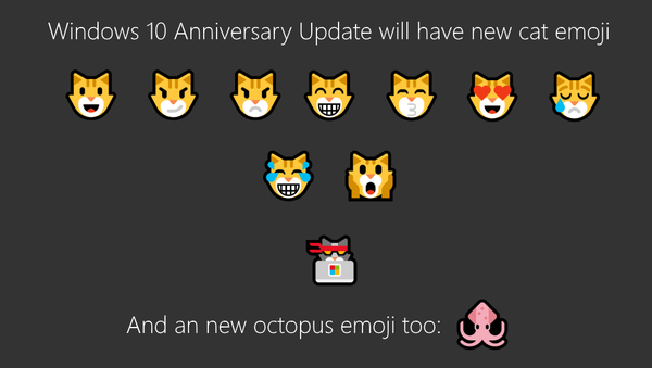 Yes, better emoji is coming to Windows 10