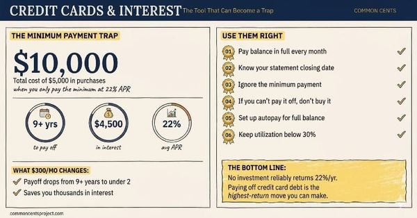 Credit Cards and Interest: The Tool That Can Become a Trap