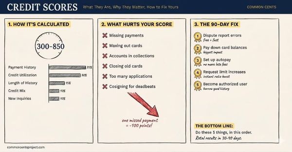Credit Scores: What They Are, Why They Matter, and How to Improve Yours.