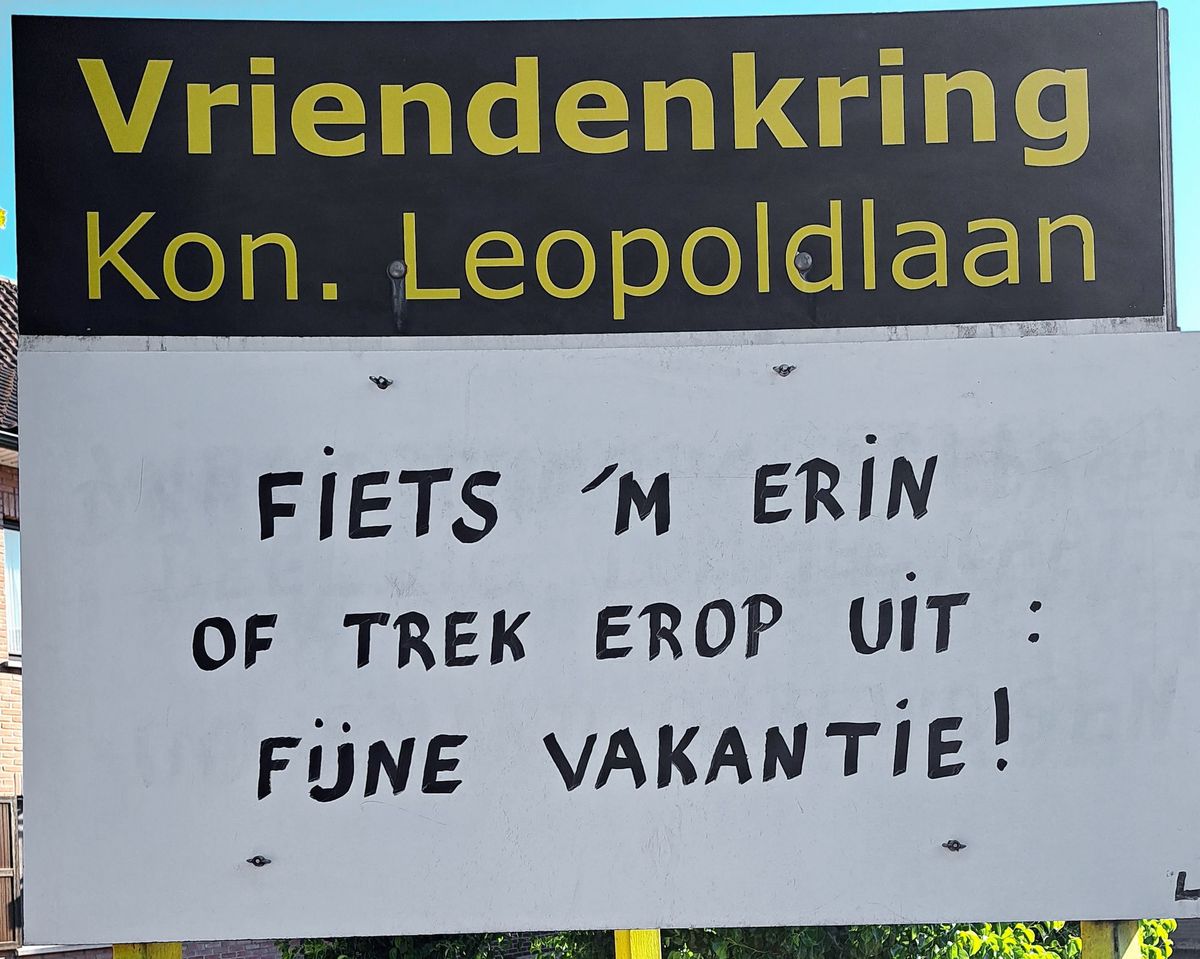 De vakantie gaat beginnen