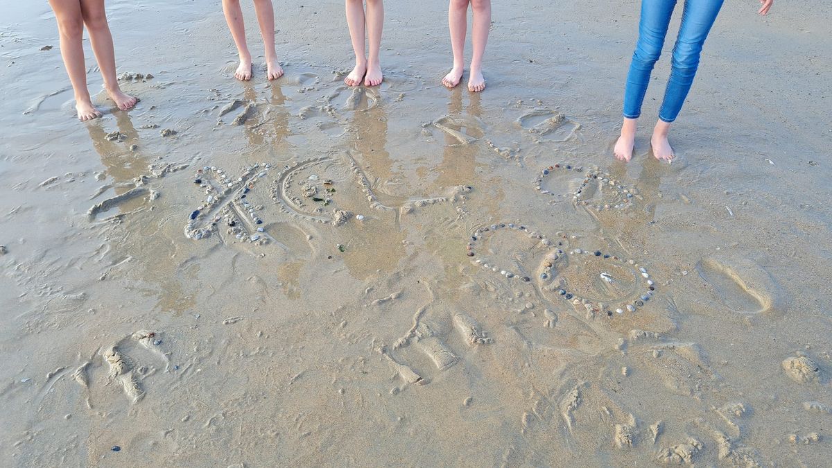 Leerlingen XCL Eigenwijs twee dagen aan zee