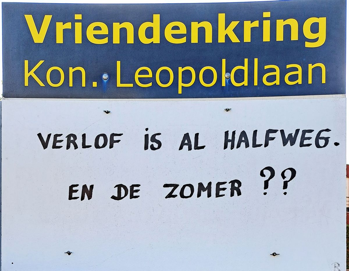 Het blijft 'kwakkelweer'