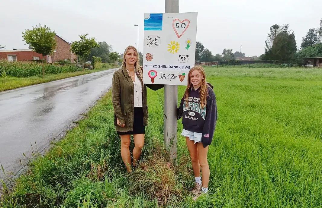 Petitie voor meer verkeersveiligheid in Voermansstraat