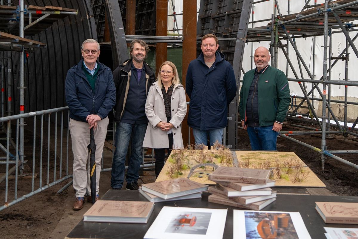 Achter de witte schermen bij 'House of Nature'