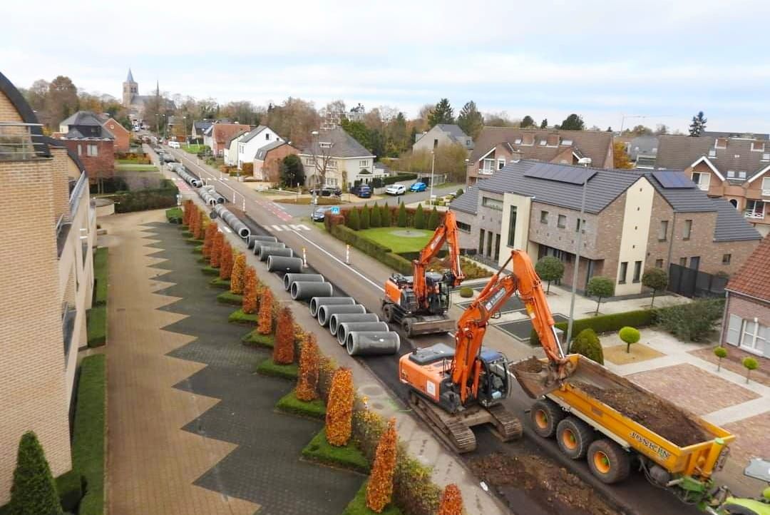 Werken in de Norbert Neeckxlaan
