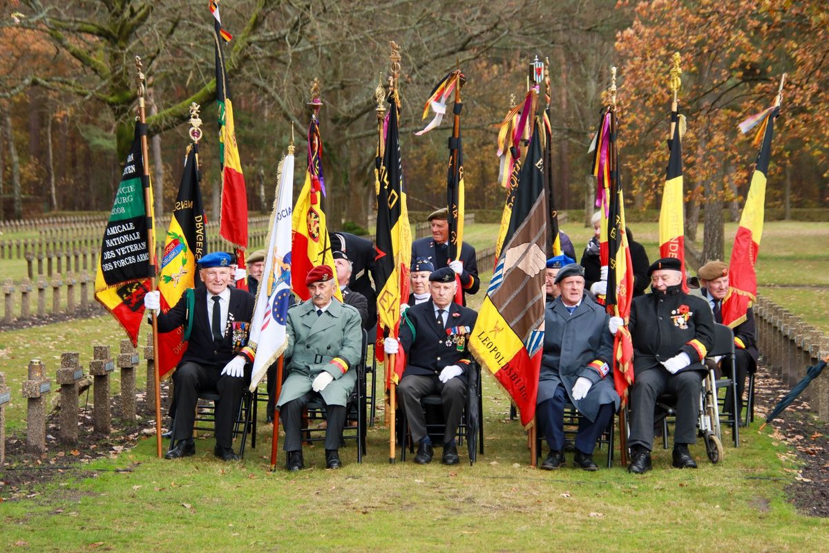 Volkstrauertag op de Duitse militaire begraafplaats