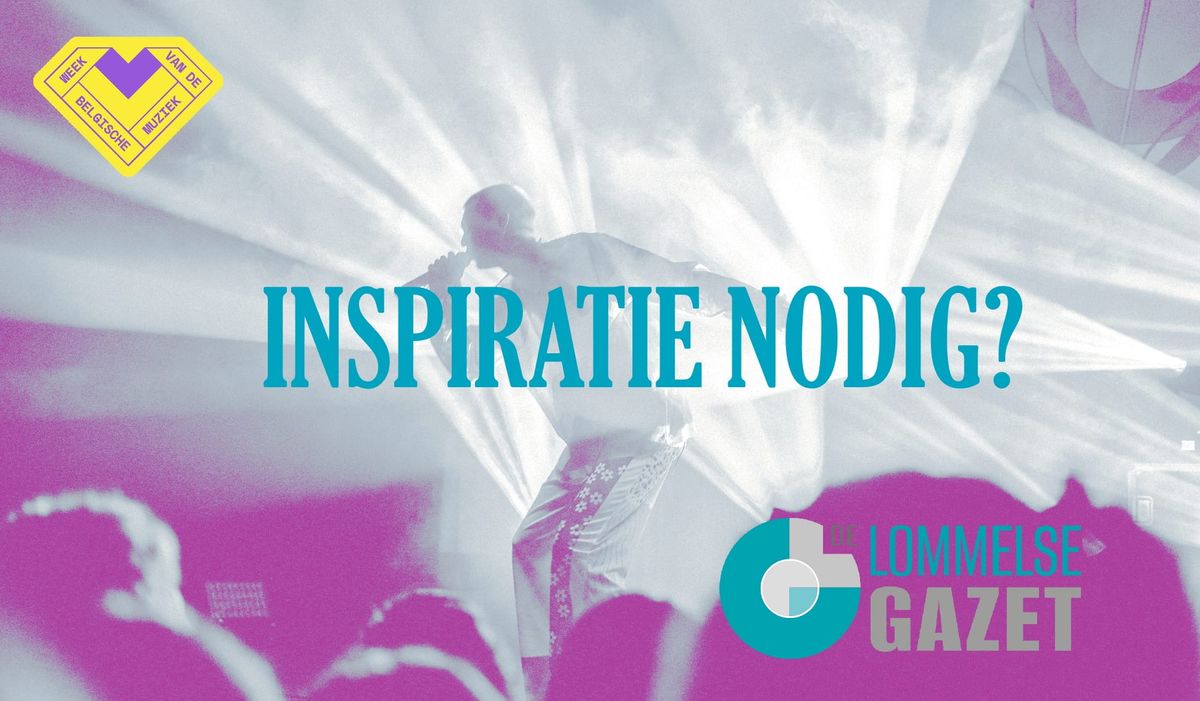 Inspiratie voor de strafste artiest en nummer