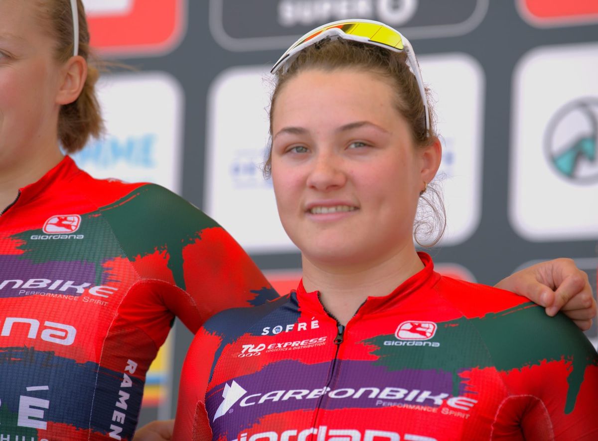 Dina Scavone Belgisch kampioen 'scratch'