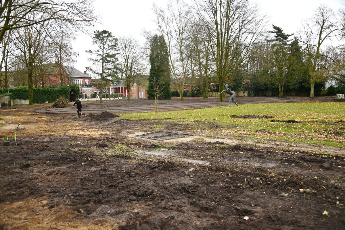 Ondertussen in het Burgemeesterspark...