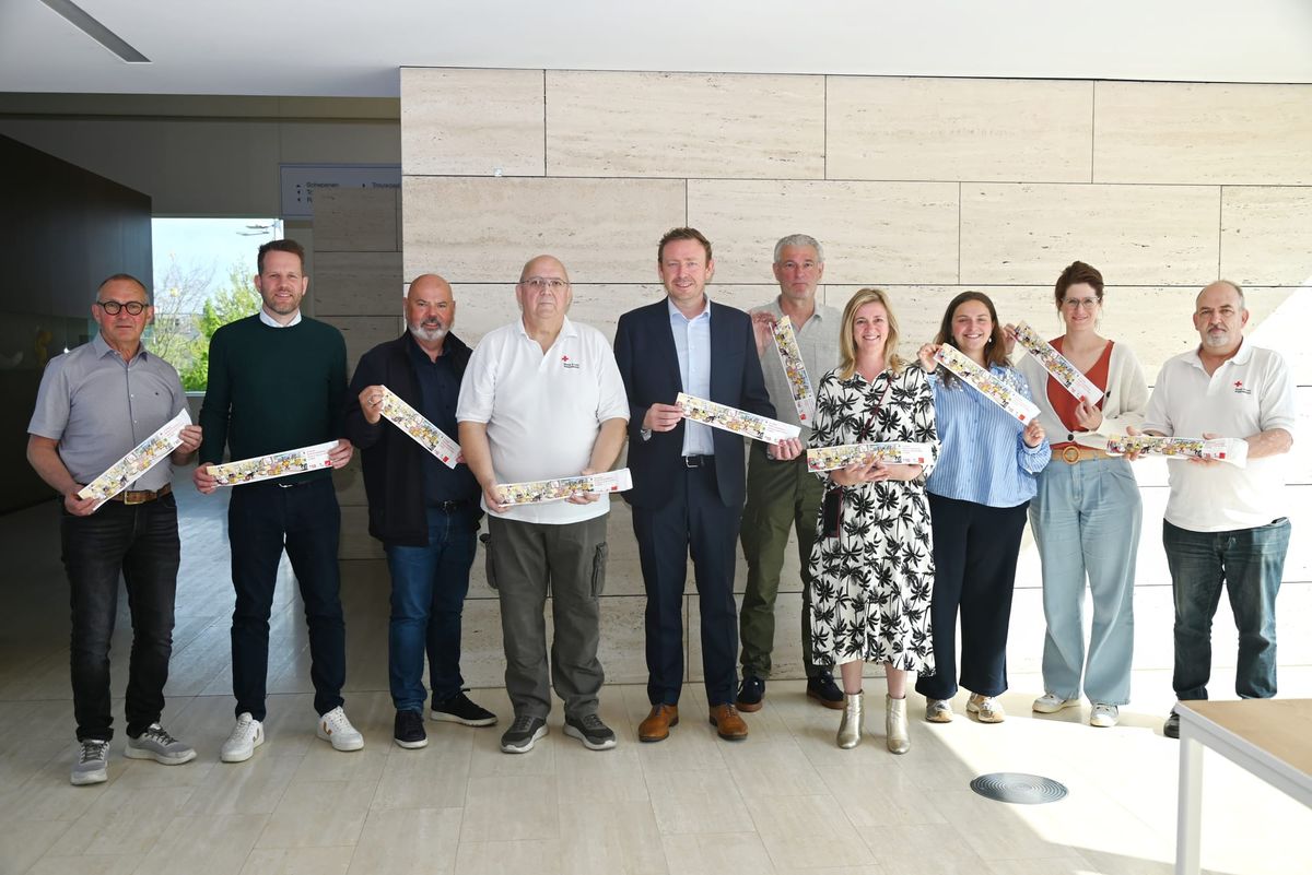 Start 14-daagse Rode Kruis