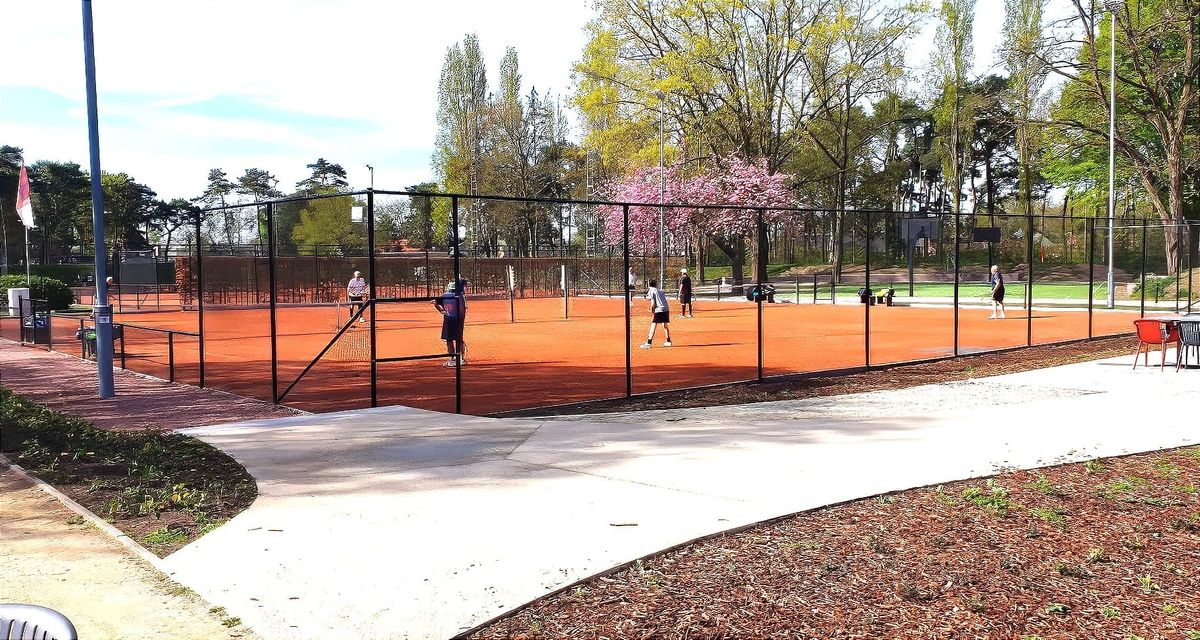 Tennisvelden kregen grondige make-over