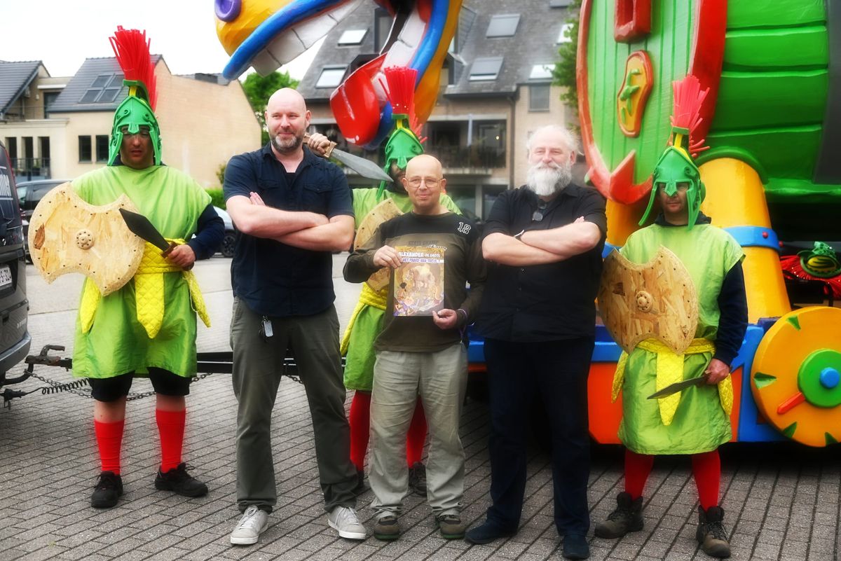 Nieuwe 'Alexanderstrip' Bart Proost voorgesteld