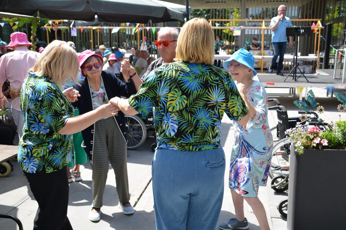 Muziekterras in Kapittelhof