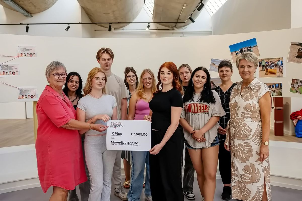 Campus X Plus loopt warm voor het Kinderkankerfonds