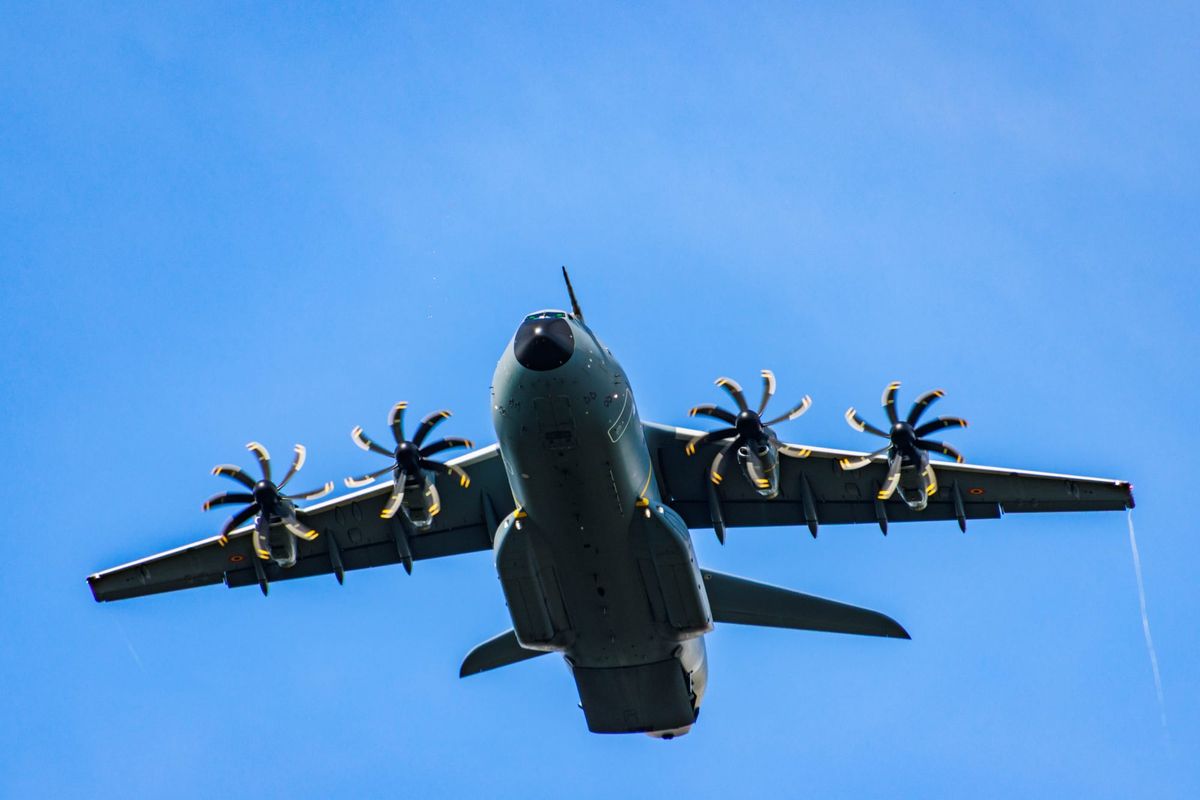 Vliegtuigen défilé Brussel vlogen boven Lommel