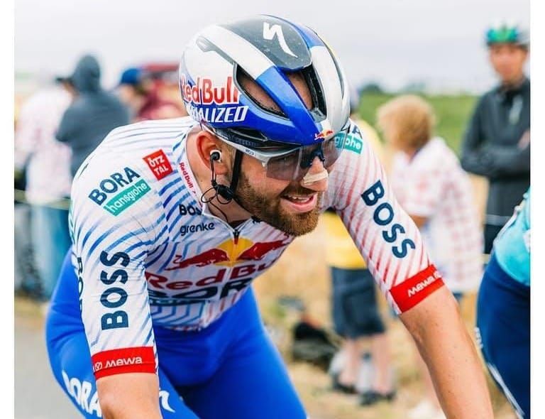 Jordi Meeus rijdt Tour uit