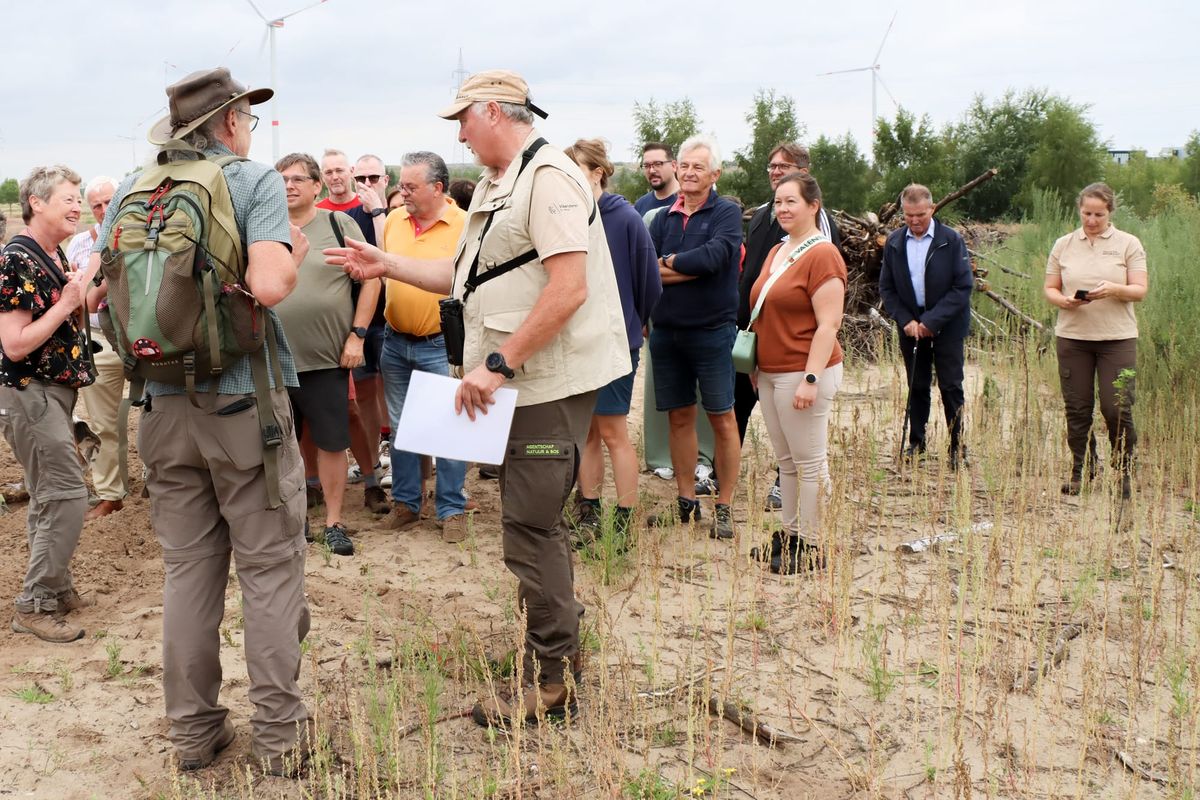 Infomoment aan ecoduct
