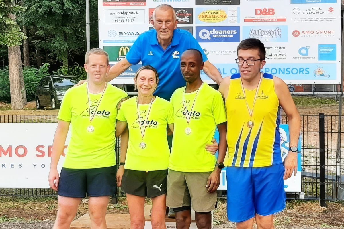 3x goud en 1x brons op PK 10.000 meter voor DALO
