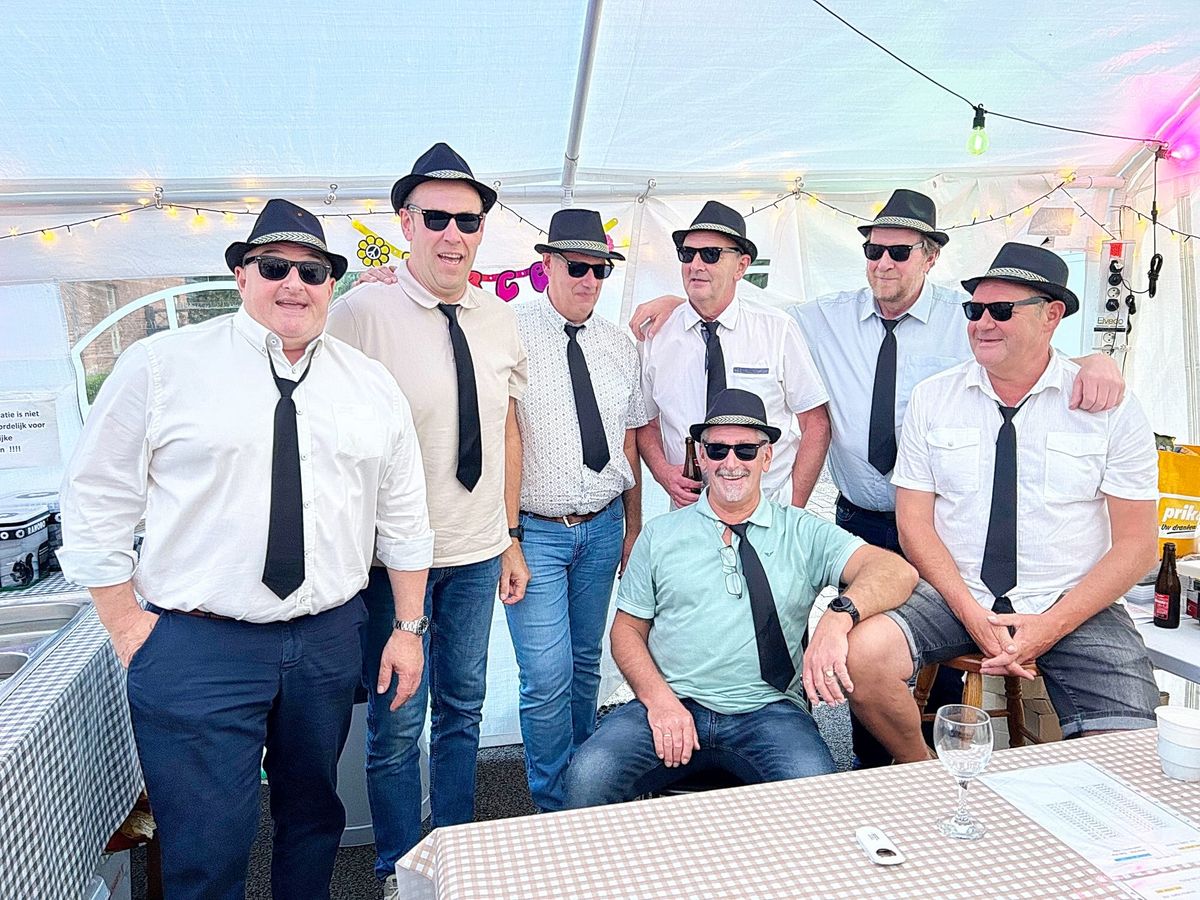 Bijzonder gezellige buurt BBQ in Koning Boudewijnstraat