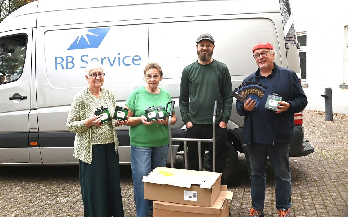 Schenking van 120 CO-melders aan Vincentius