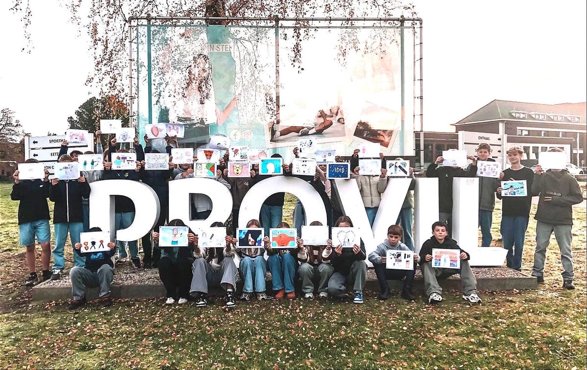 Leerlingen eerste middelbaar Provil steunen de Warmste Week