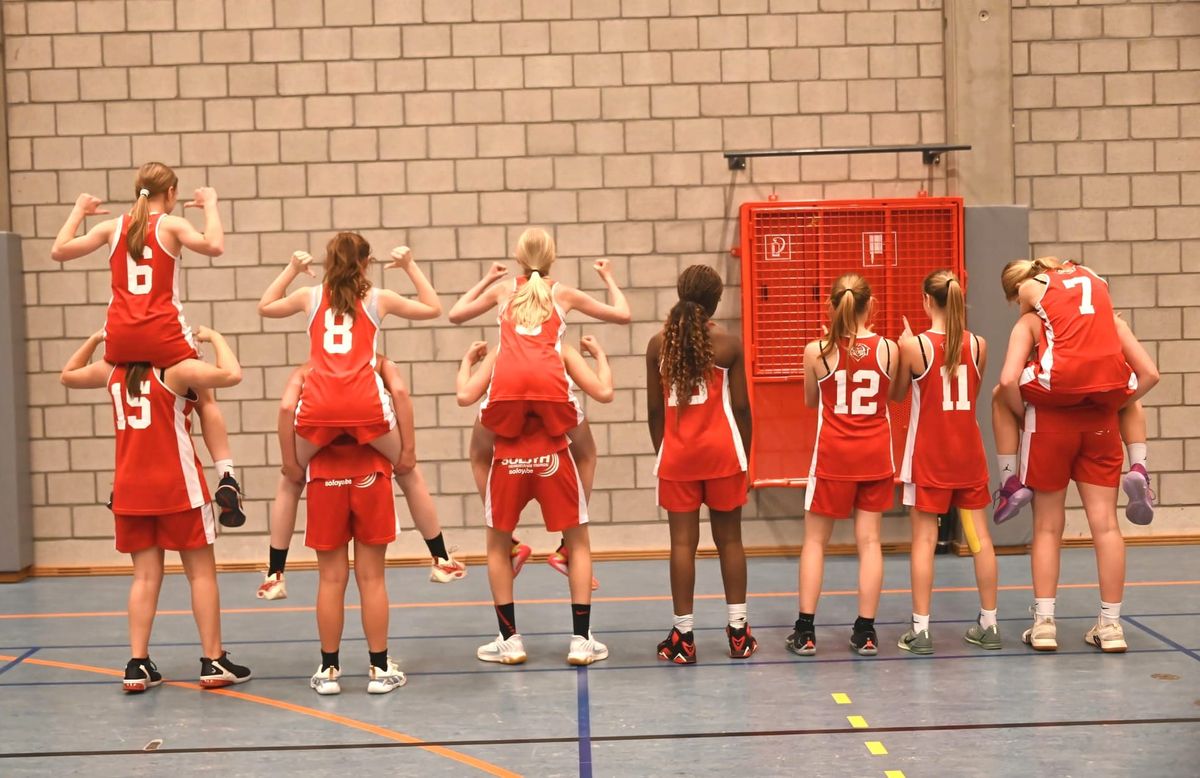 Basket U16 dames winnen wedstrijd en zijn vice-kampioen in hun reeks