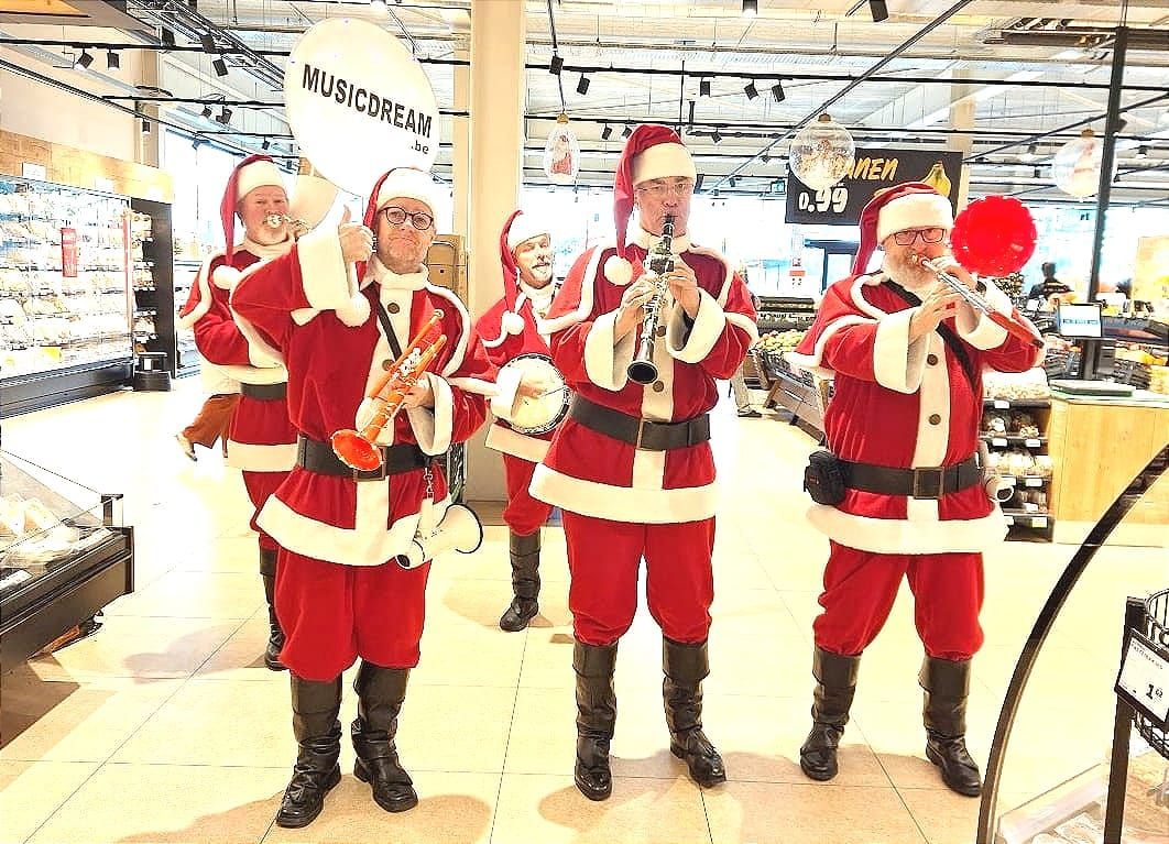 Kerstsfeer in de Jumbo