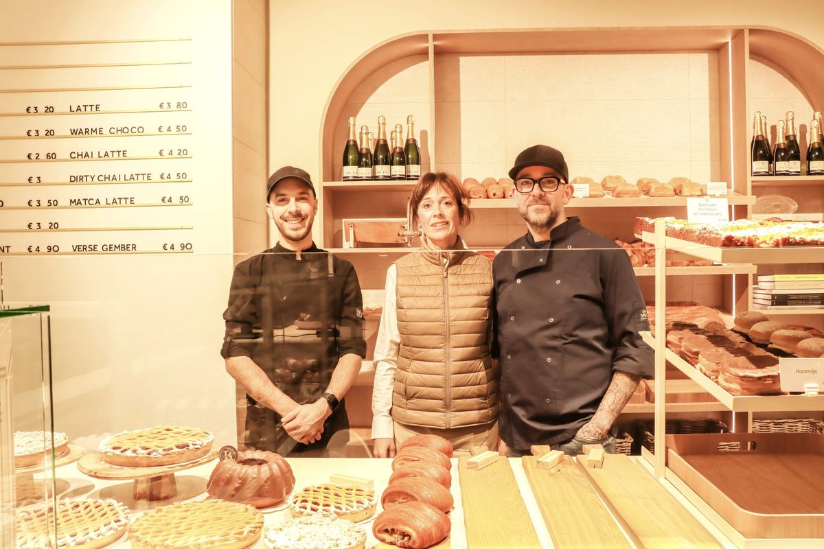 Tinne en Jan openden vandaag hun 'Brud Boutique'