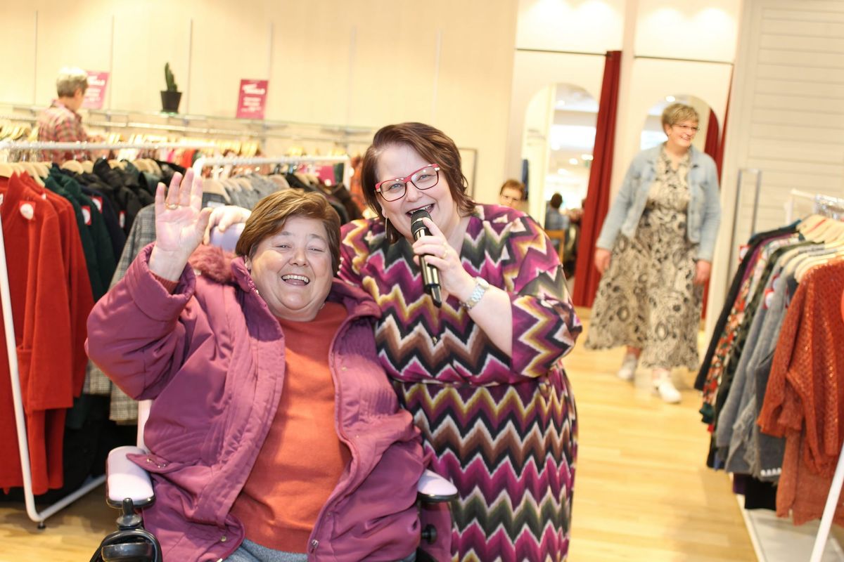 Leuk winkelen met een optreden van Fräncis Live erbovenop...