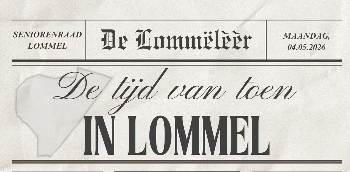 Op onze kosten naar 'De Tijd van Toen'