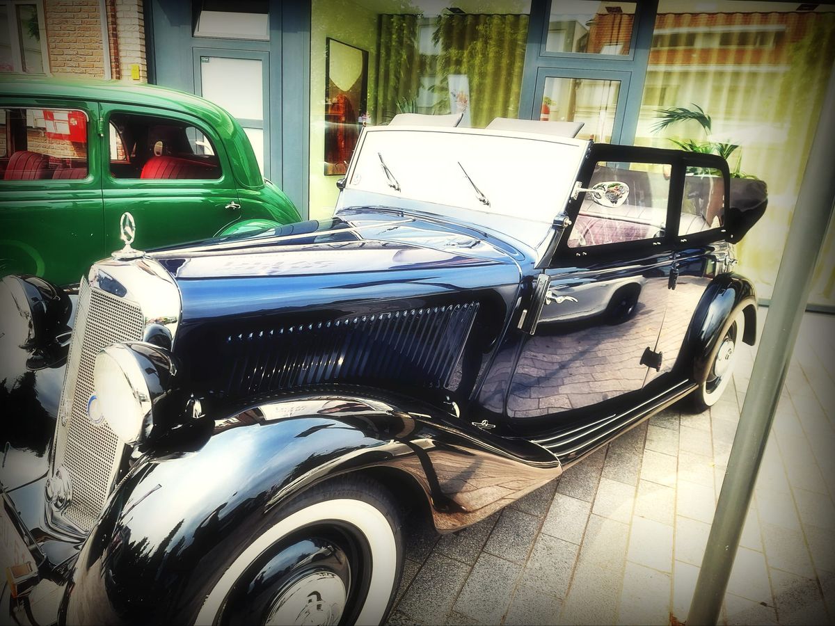 Mercedes treffen in het centrum