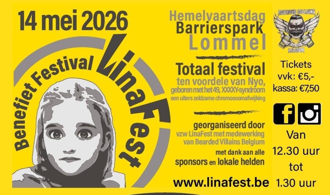 Winnaars inkomticket LinaFest