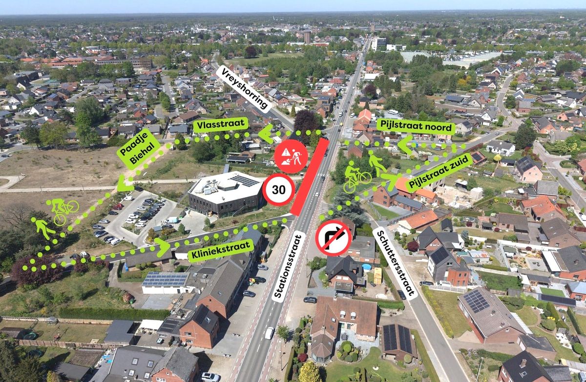 Lichte verkeershinder in Stationsstraat vanaf vandaag 11 mei