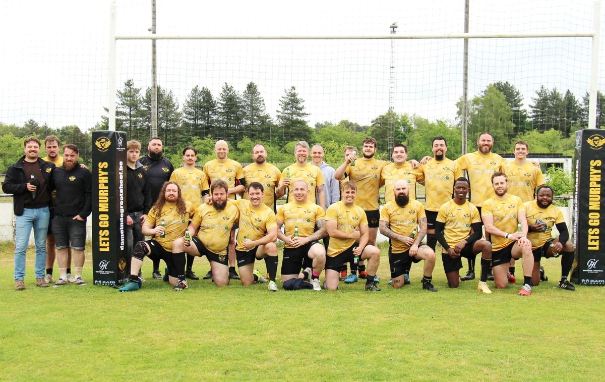 Heren Rugby Murphy's winnen laatste competitiewedstrijd