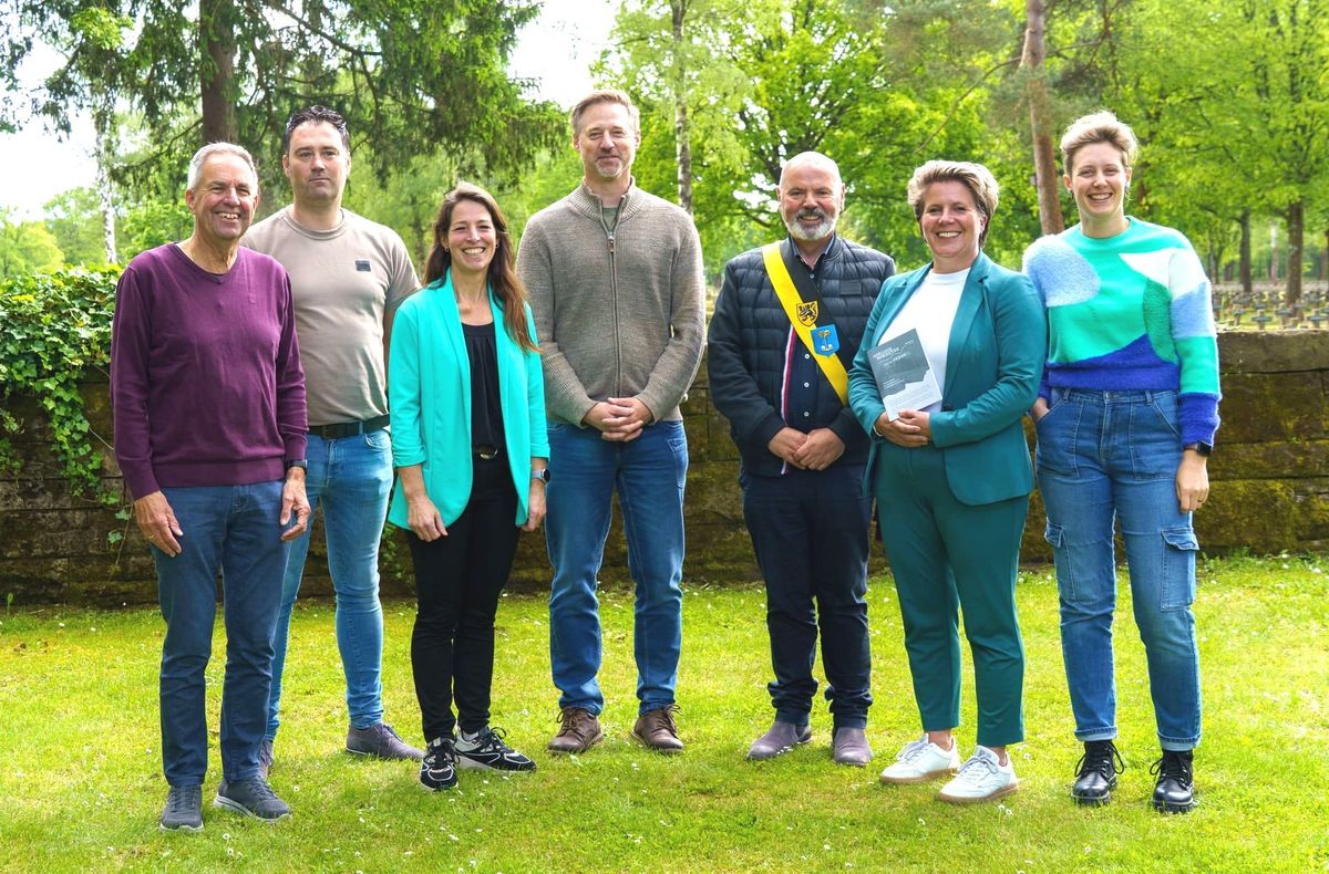 Fietsroute 'Oorlogsmomenten aan de grens' geopend