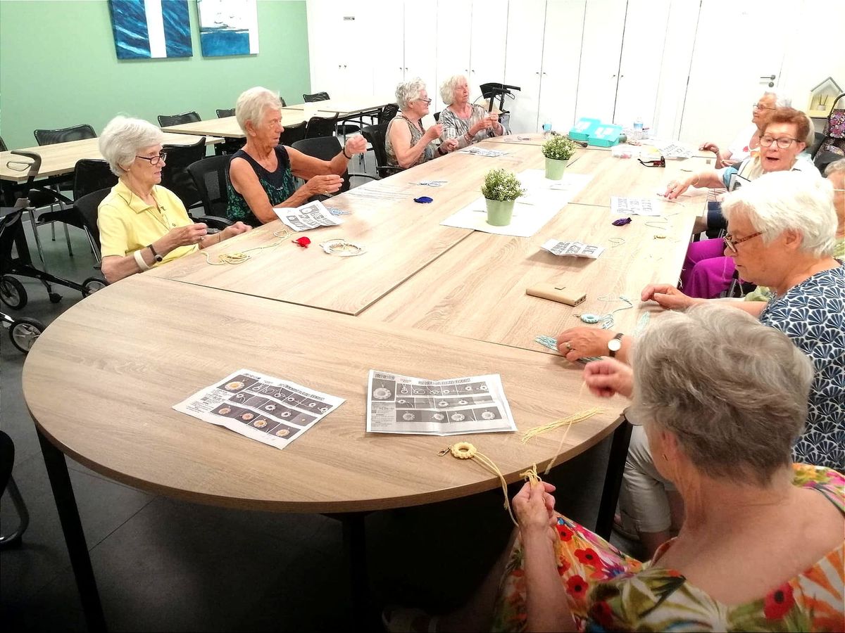 Crea Samana Lommel-Centrum maakt mooie sleutelhangers