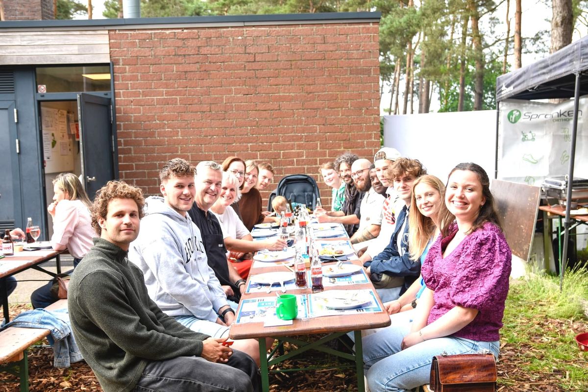 BBQ voor Sam De Visser