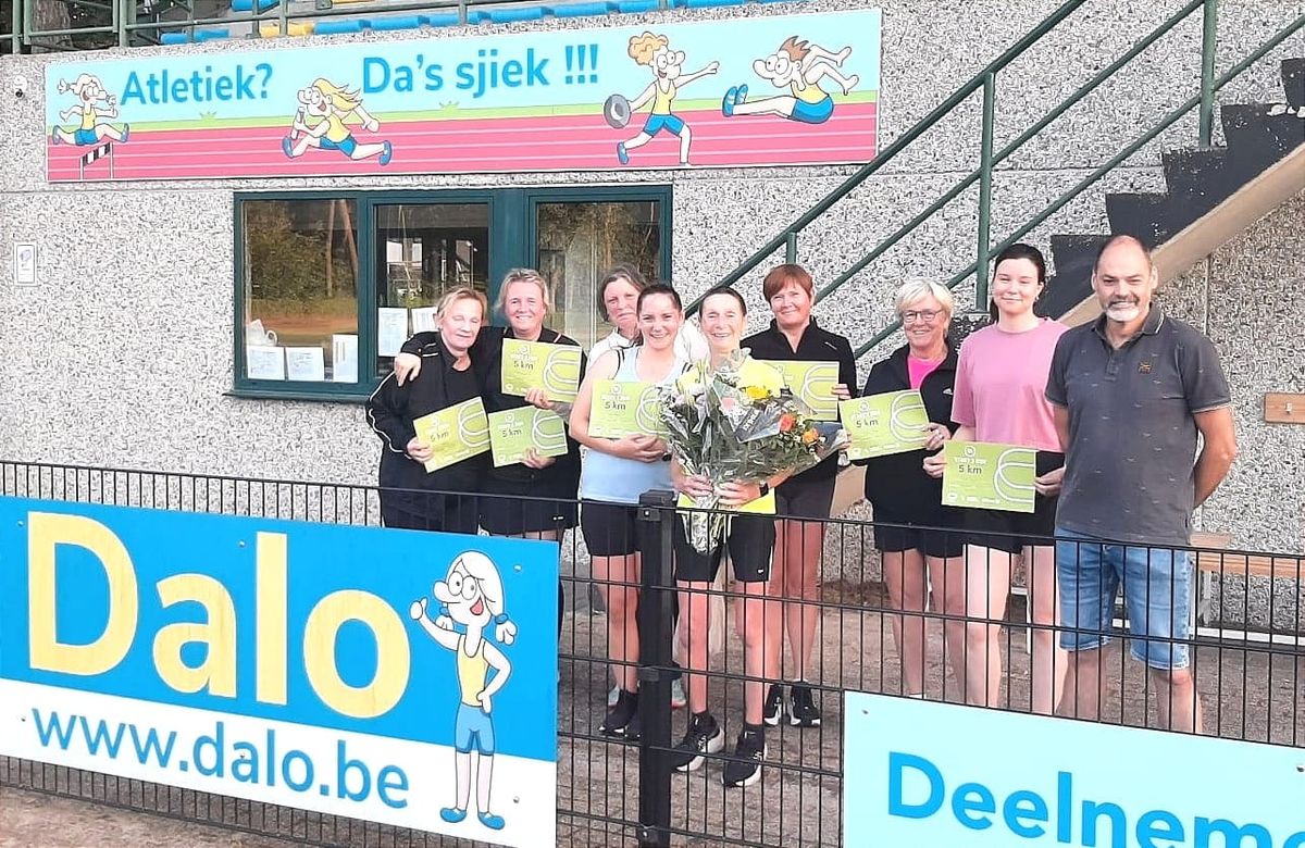 Acht dapperen slaagden in hun Start to Run