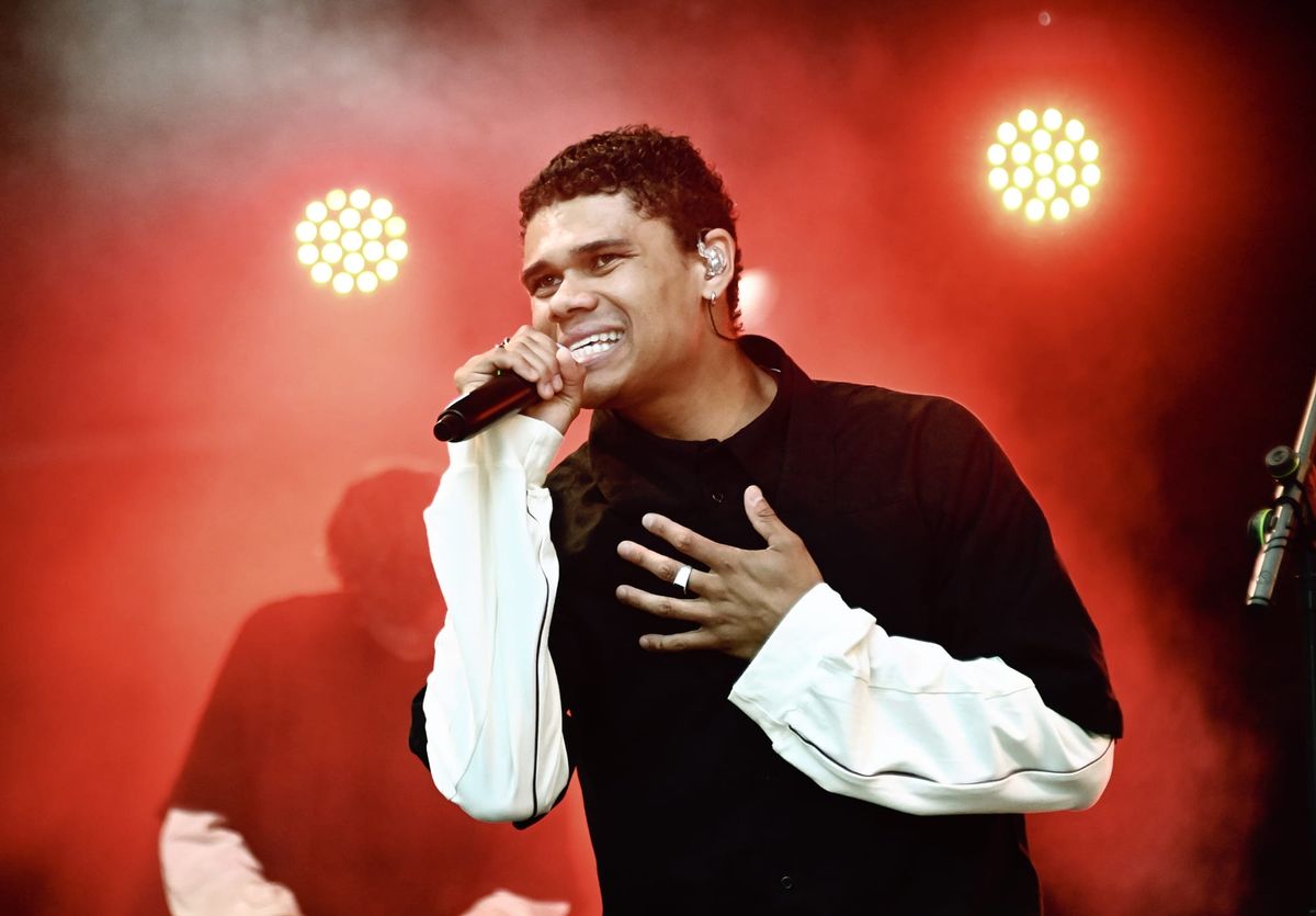 Afsluiter van vier X 'Feest op het Plein' met Troy, Glintsal en Buscemi