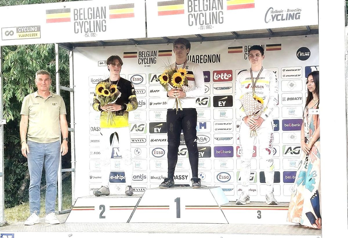 Jayden De Locht Belgisch kampioen BMX