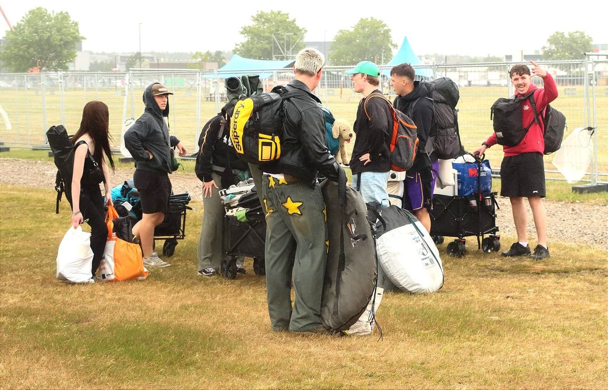 Eerste festivalgangers gearriveerd op Rampage