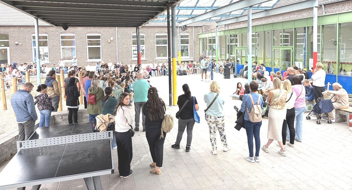 Vliegend van start op De Speling: groeien in zorg en verbondenheid op de nieuwe groene speelplaats!