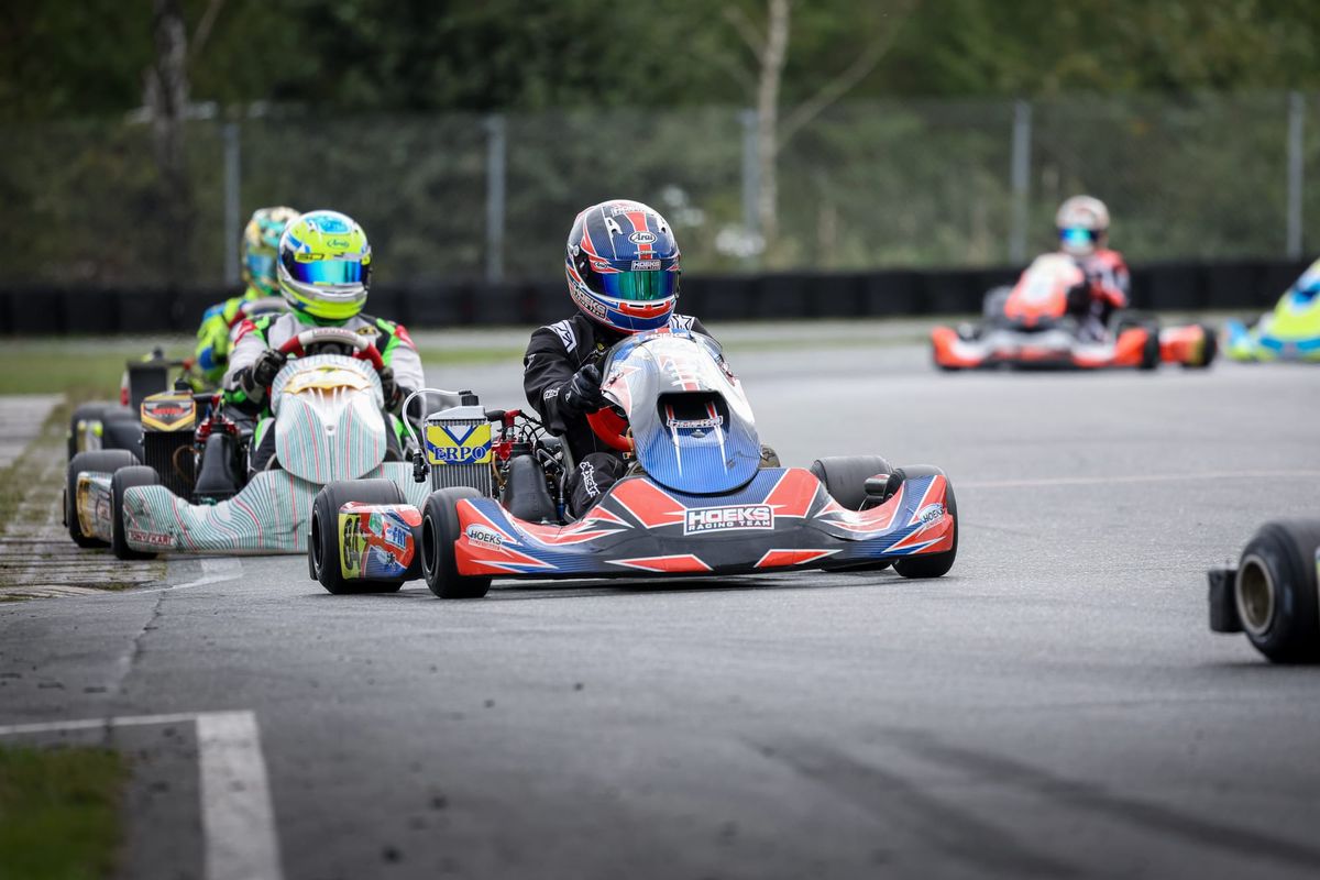 Elias Hoeks: na Strijen nu op het kartcircuit van Eindhoven