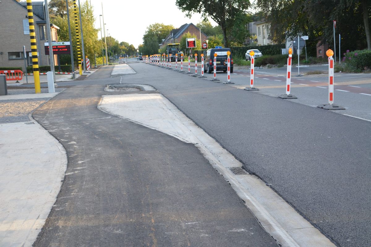 Fase 1 van wegenwerken Stationsstraat afgerond