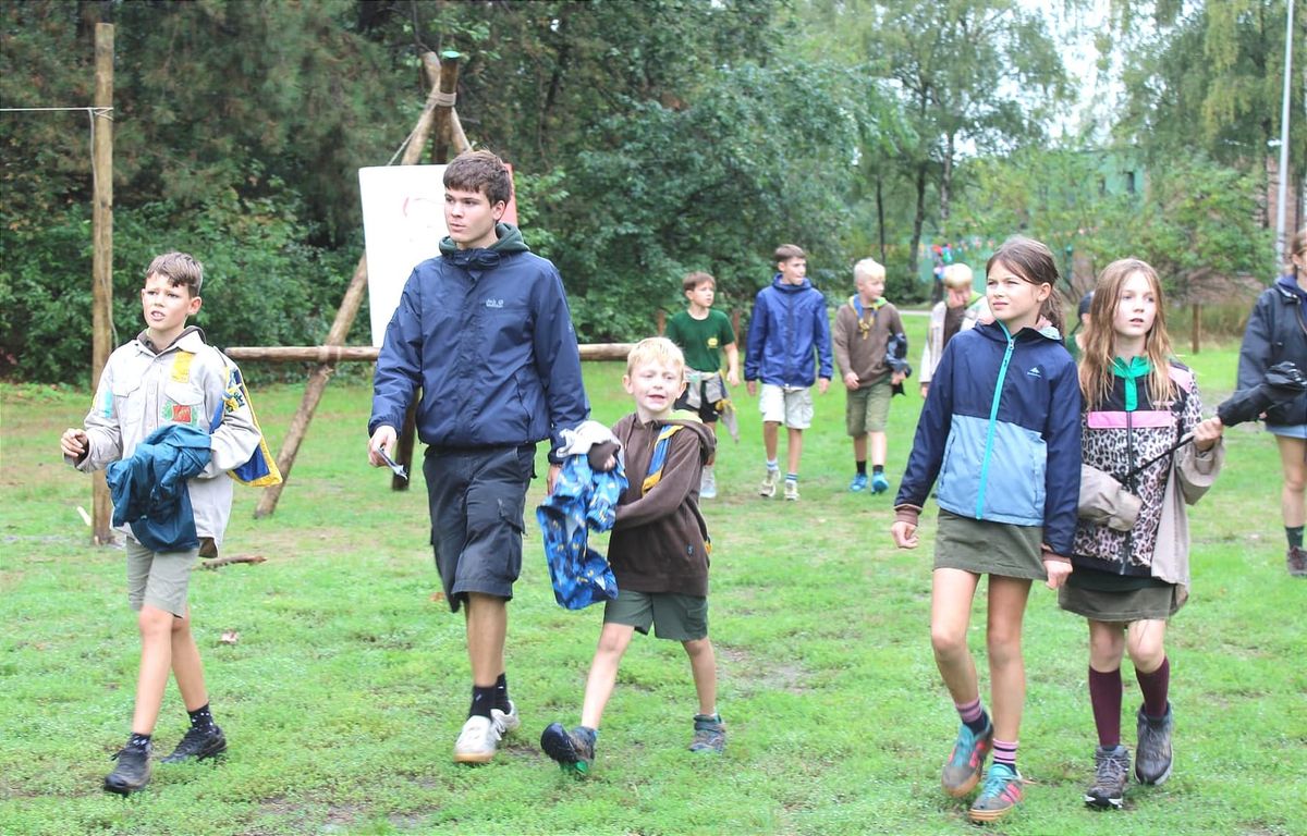 Ook Scouts zijn er weer aan begonnen