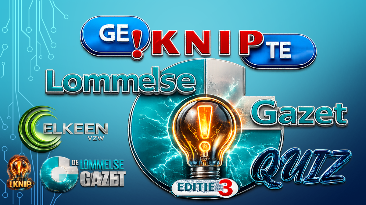 Geknipte Lommelse Gazet Quiz is er klaar voor...