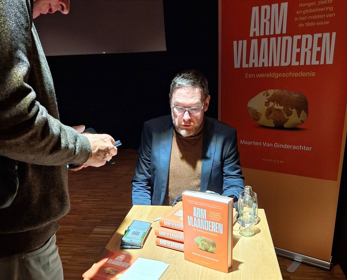 Bijzondere lezing in De Adelberg gisteren